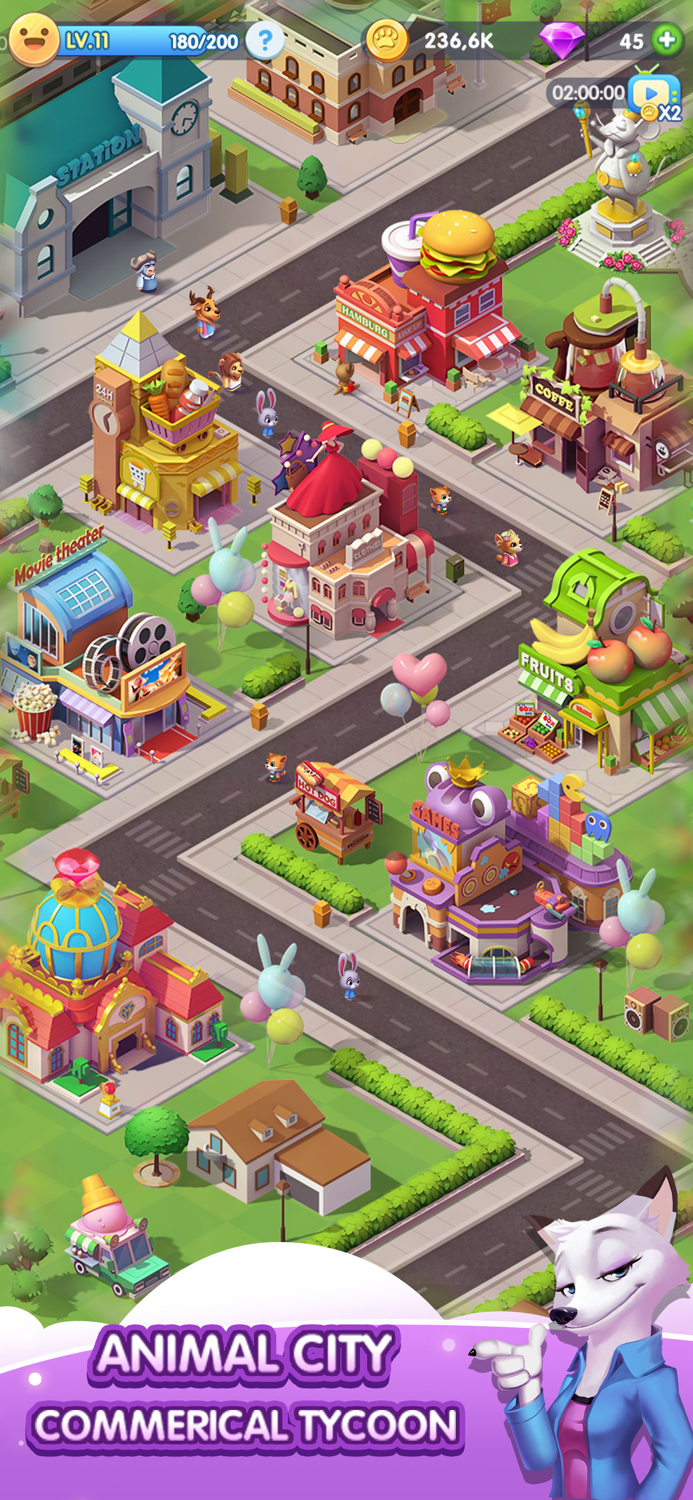 Idle Animal City