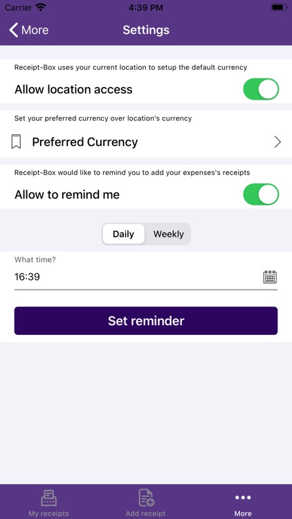 Receipt Bin: Expenses Tracker screenshot-9