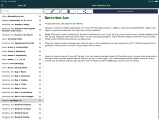 Screenshot 2 Complete Reference for D&D 5 iphone