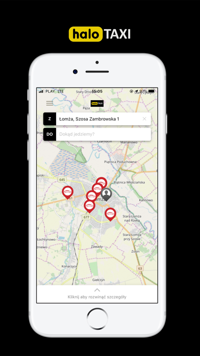 Halo Taxi Łomża Screenshot