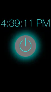 flashlight - night light clock iphone screenshot 1