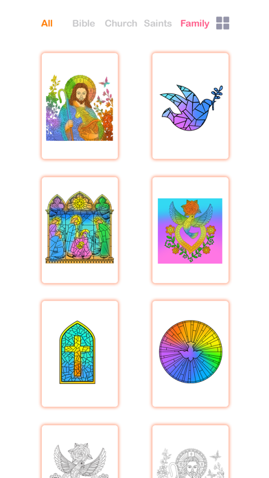 Bible Coloring Book & Painting Screenshot
