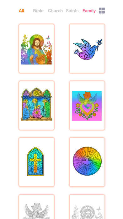 Bible Coloring Book & Paintingのおすすめ画像2