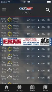 kltv first alert weather iphone screenshot 3