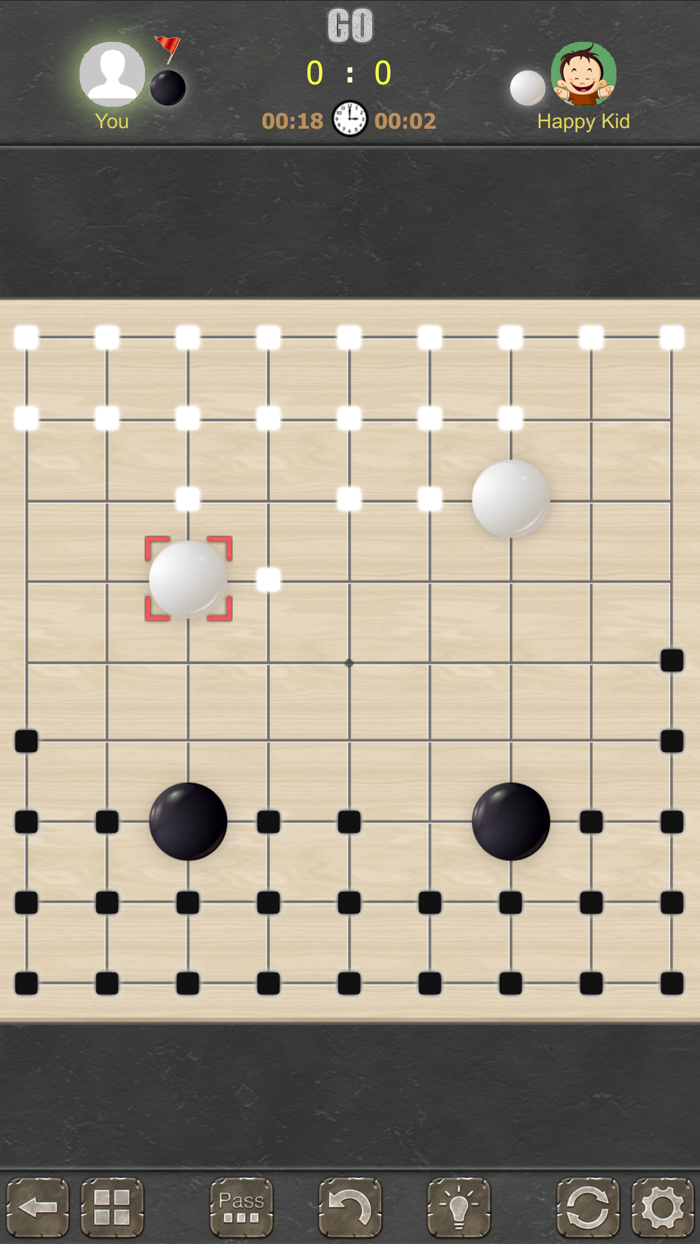 Go Game - 2 Players