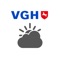 Die »VGH Wetter-App« ist eine hilfreiche Service-App zur Übermittlung von Wetter-Informationen innerhalb Deutschlands
