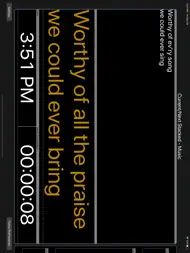 ProPresenter Stage ipad bilder 1