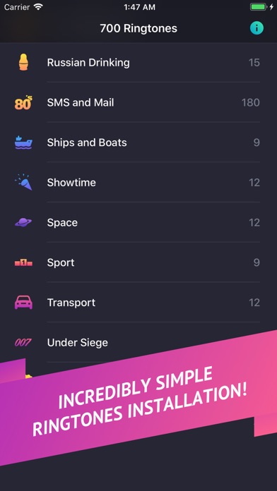 700 Ringtones screenshot 4