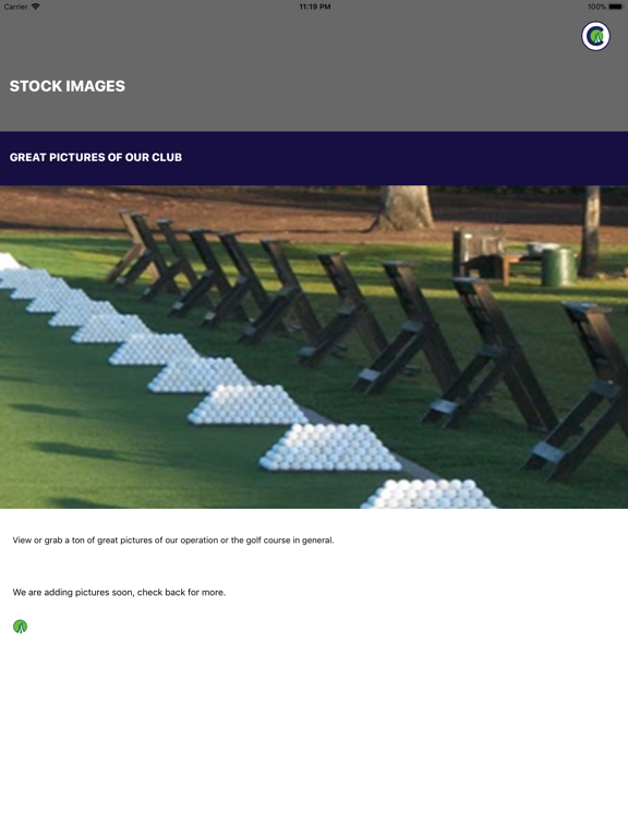 Course Conditions iPad screenshot 7 - Business app