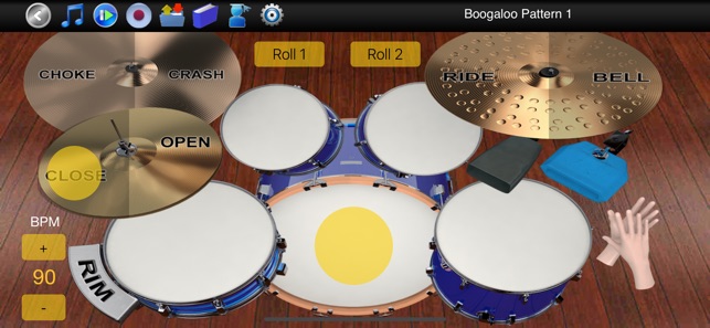 Schlagzeug lernen im App Store