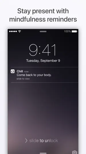 Chill - Mindfulness Reminders screenshot 2