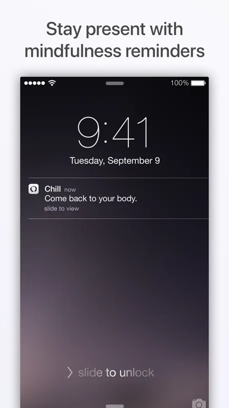 Chill – Mindfulness Reminders