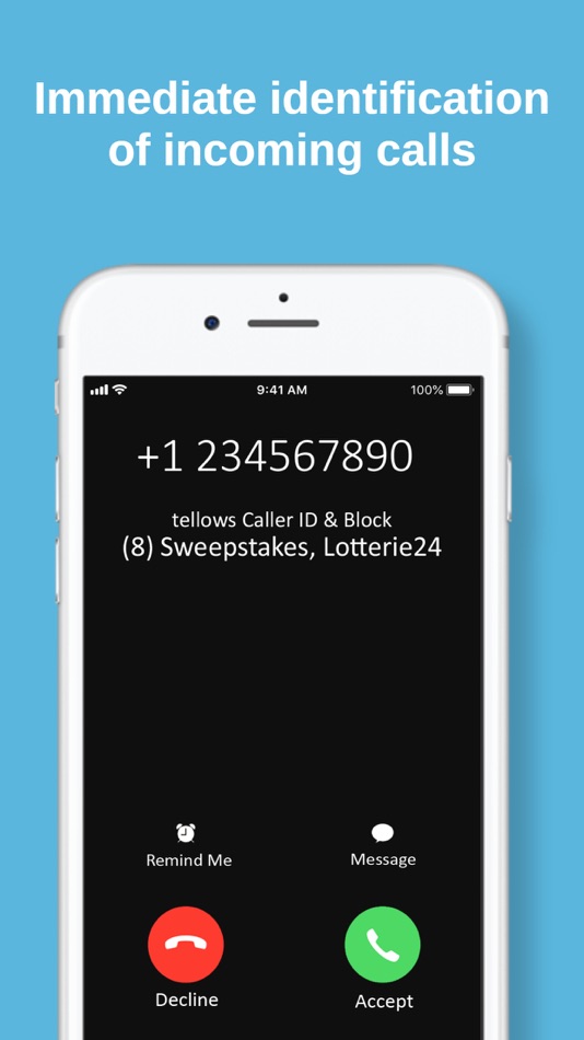 #1. tellows Caller ID & Blocker (iOS) 由: Netzberater