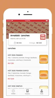 arnaldos lanches iphone screenshot 2