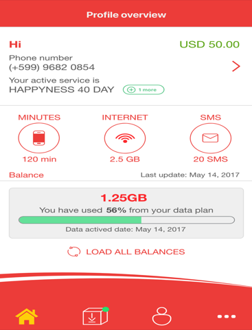 TelCell Customer Selfcare screenshot 3