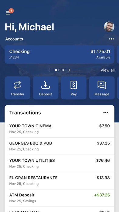 Security CU Mobile Banking Screenshot