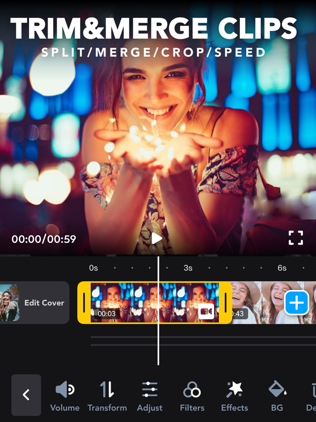 ‎VidCut - Video Editor Tempo MV Capture d'écran