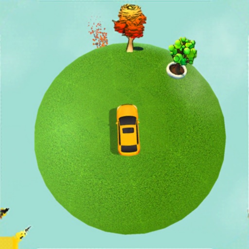 Planet Car Driving - Sky blast icon