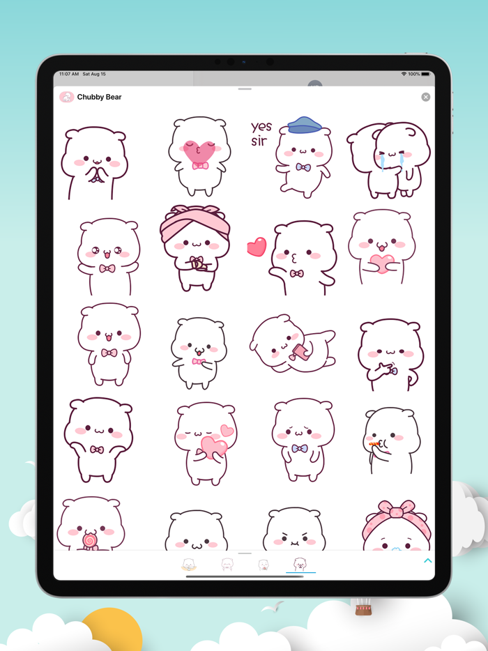 Chubby Bear Animated