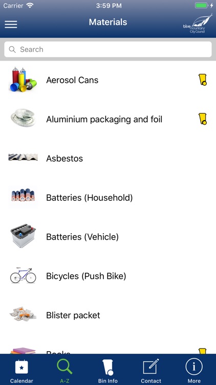 Blue Mountains Waste App