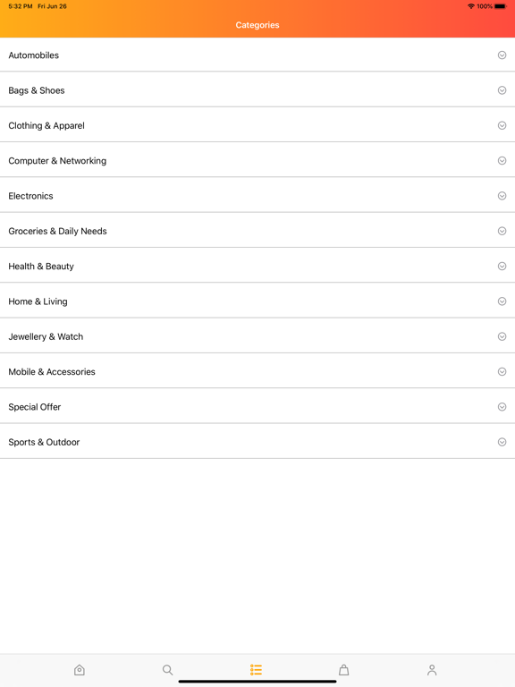 App screenshot