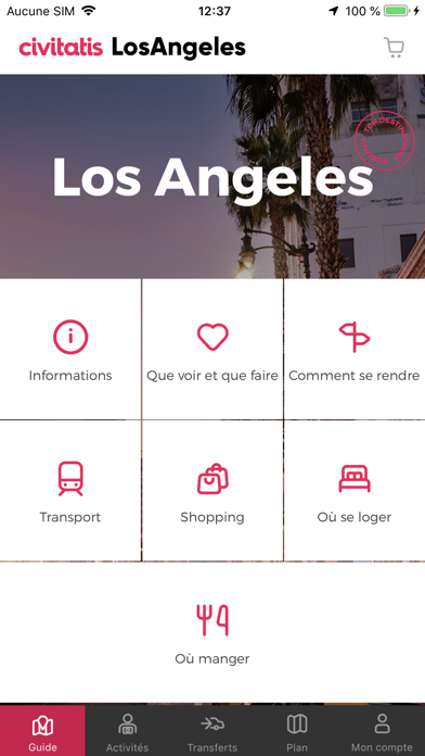 Screenshot #2 pour Guide Los Angeles Civitatis