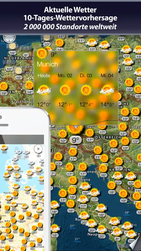Weather and wind maps screenshot 2 of 4