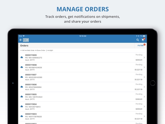 CED Connect iPad screenshot 6 - Business app