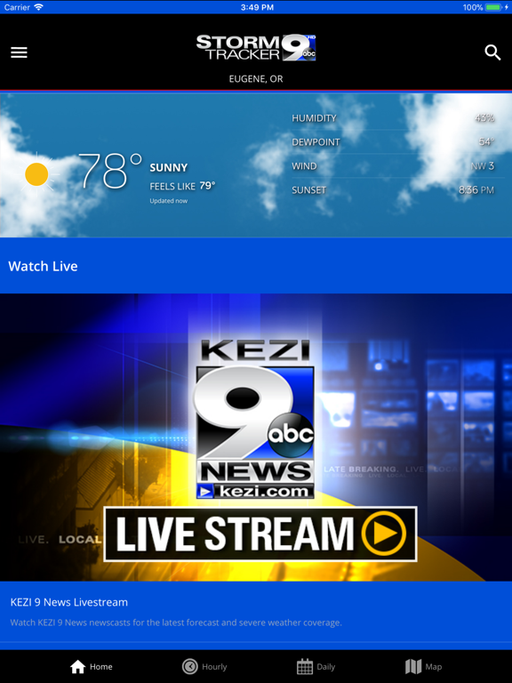 Screenshot #5 pour StormTracker 9 - KEZI Weather