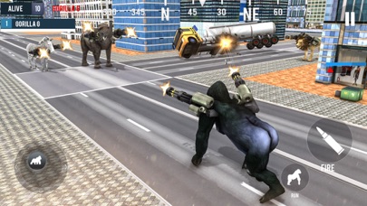 Gorilla Simulator Battleground screenshot 4