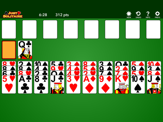 Screenshot #5 pour Just Solitaire: 40 Thieves