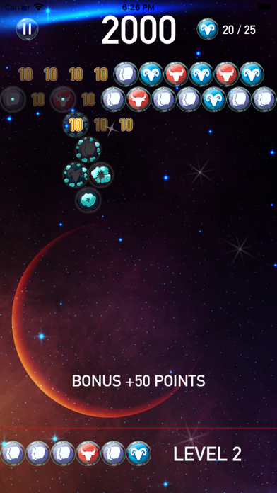 Astro Bubble Shooter Screenshot