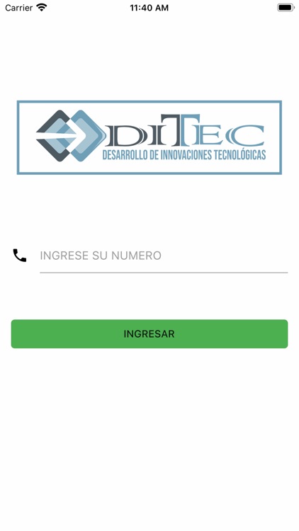 DITEC pasajero