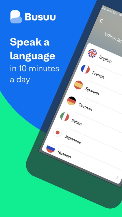 Busuu - Learn to speak French