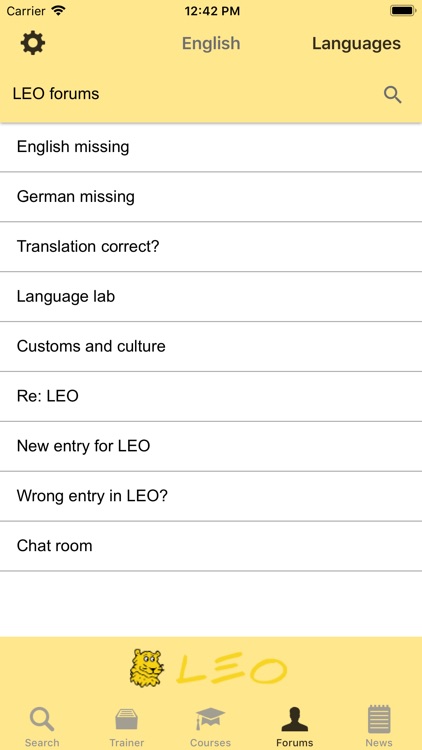 LEO dictionary screenshot-9