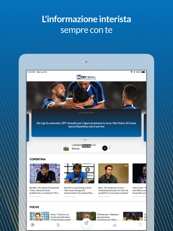 Screenshot #6 pour FCInterNews - App ufficiale