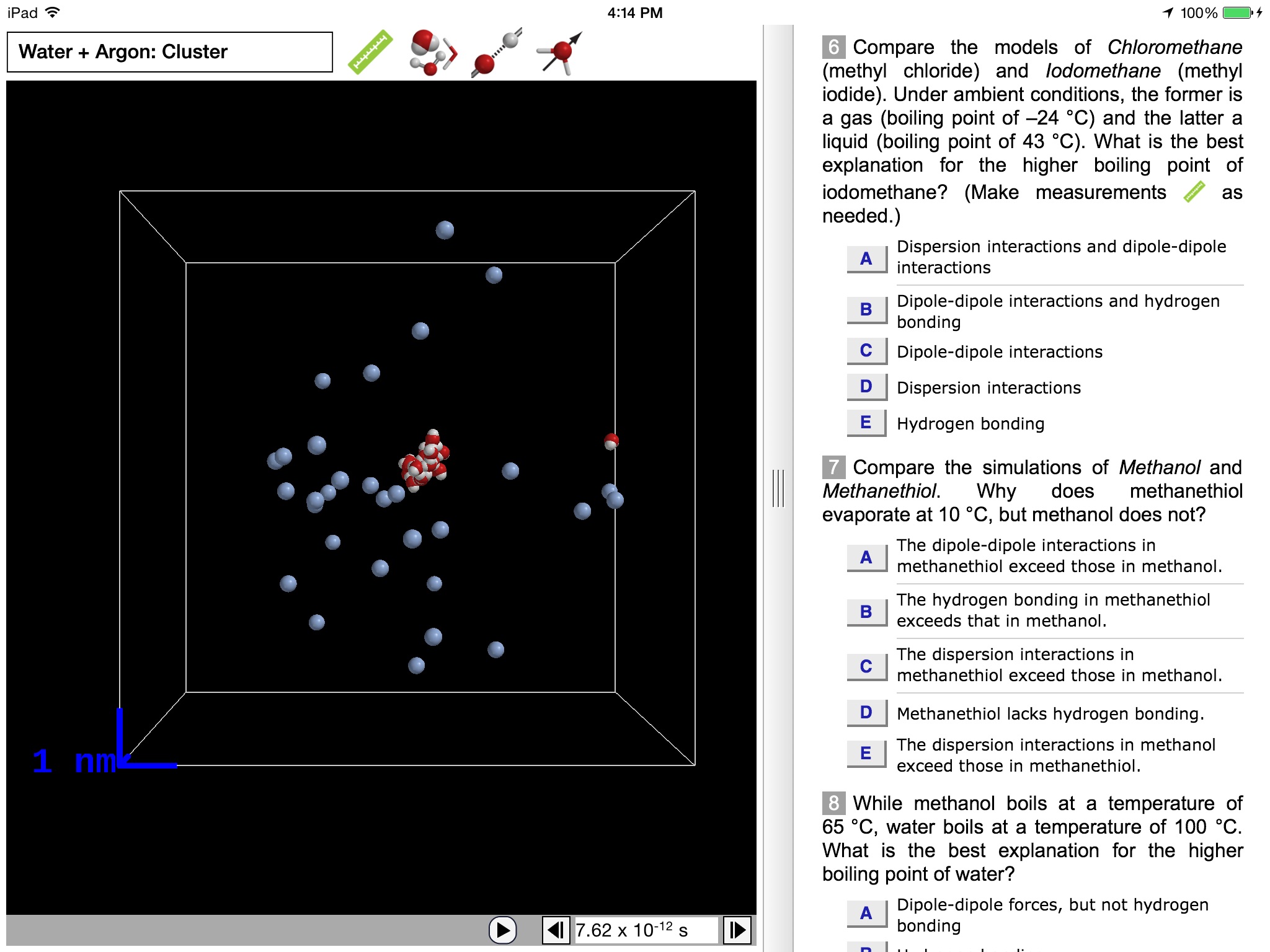 ODYSSEY Intermolecular Forces screenshot 4