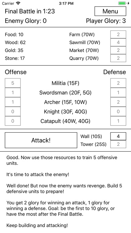 A Few Minutes of Glory