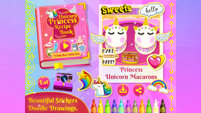 Unicorn Princess Recipe Book Screenshot