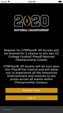 Game screenshot CFBPlayoff hack