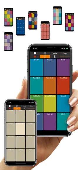 Game screenshot Drum PAD + - Real Finger Drums apk