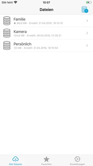 Drei Cloud screenshot 2