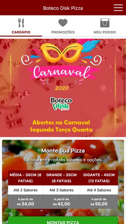 Boteco Disk Pizza