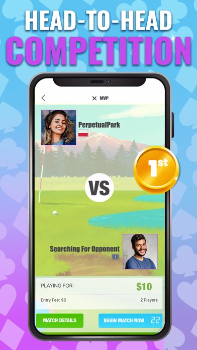Golf Solitaire TriPeaks Cards! Screenshot