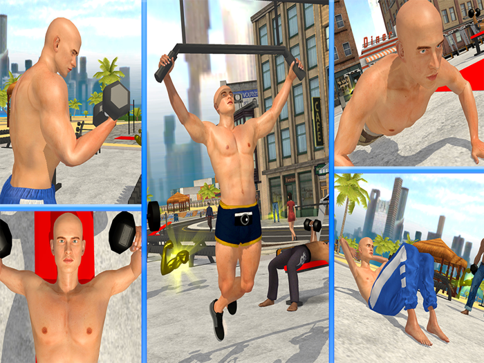 Gym Workout Fitness Tycoon Sim