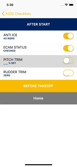 Game screenshot A320 Checklist apk