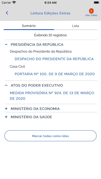 Diário Oficial da União (DOU)