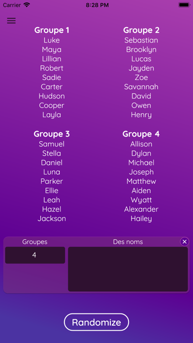 Screenshot #3 pour Randomizer - Random Picker