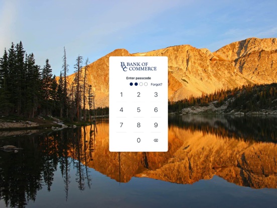 myBOC Mobile iPad screenshot 1 - Finance app