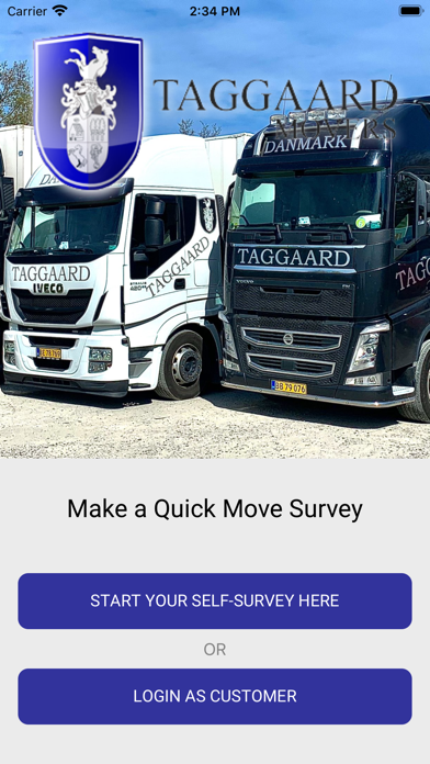 Taggaard Movers Survey Screenshot
